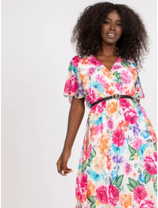 Šaty DHJ SK 13162.92 světle béžová