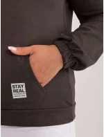 Mikina RV BL 8655 1.13X tmavá khaki