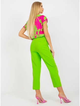 Kalhoty TO SP 18154.10x světle zelená Kalhoty TO SP 18154.10x světle zelená