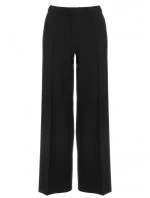 M570 Kalhoty s nařasenými nohavicemi - černé M570 Kalhoty s nařasenými nohavicemi - černé