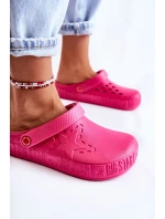 Dámské nazouvací pantofle Big Star - fuchsiová