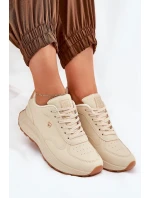 Dámské sportovní boty Big Star HI-POLY SYSTEM – béžové