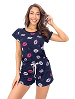 Pyžamo Donna Kiss Short s krátkými rukávy, velikosti S–XL