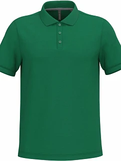 Kariban K 241 Pánské piqué polo 20.K241 kelly green