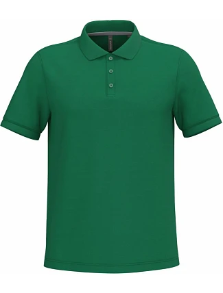 Kariban K 241 Pánské piqué polo 20.K241 kelly green