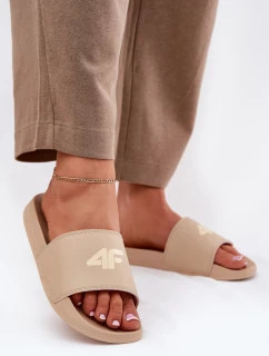 Dámské Pantofle 4F 4FRMM00FSLIF010-83S Béžové