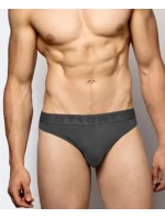 Pánské bambusové slipy ATLANTIC 2Pack - tmavě šedé Pánské bambusové slipy ATLANTIC 2Pack - tmavě šedé