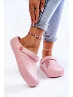 Dámské světlé pantofle Kroks Big Star II275008 Růžové Dámské světlé pantofle Kroks Big Star II275008 Růžové