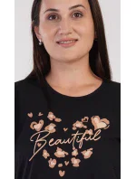 Dámské pyžamo kapri Beautiful Dámské pyžamo kapri Beautiful