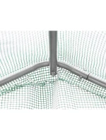 ZAHRADNÍ TUNEL 200x350x200 cm PE KONSTRUKCE ZELENÁ OCEL