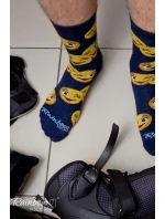 Duhové Ponožky Emotikony Brainy Smiley Lover 3 Páry Duhové Ponožky Emotikony Brainy Smiley Lover 3 Páry