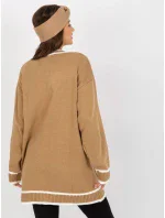 Dámský svetr LC SW 0333 tmavě lila