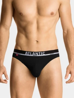 Pánské bambusové slipy ATLANTIC PREMIUM - černé