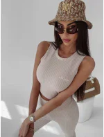 Dámský komplet 277711 béžová - Ola Voga Dámský komplet 277711 béžová - Ola Voga