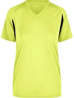 Daiber JN 316 Dámské běžecké tričko 02.0316 fluo yellow/black