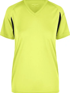 Daiber JN 316 Dámské běžecké tričko 02.0316 fluo yellow/black