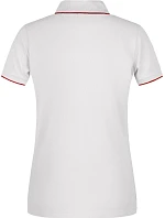 Daiber JN 727 Dámské piqué polo s kontrastní légou 02.0727 white/red