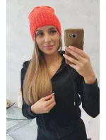 Dámská čepice Irmina K333 oranžová