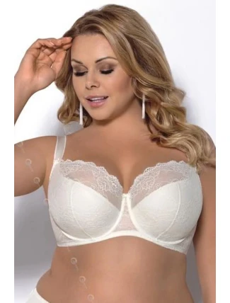 Dámská podprsenka 357 Blanca cream - GORSENIA