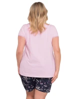 Italská móda Celestina c.r. c.r. barva:růžová/potisk Italská móda Celestina c.r. c.r. barva:růžová/potisk