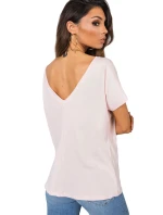 Tričko RV TS 4662.04X světle růžová Tričko RV TS 4662.04X světle růžová