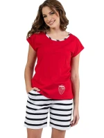 Dámské pyžamo 697 red - REGINA Dámské pyžamo 697 red - REGINA