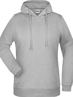 Daiber JN 795 Dámská mikina s kapucí 02.0795 grey heather