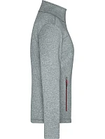Daiber JN 1147 Dámská 2-vrstvá melanžová softshell bunda 02.1147 dark melange/red Daiber JN 1147 Dámská 2-vrstvá melanžová softshell bunda 02.1147 dark melange/red