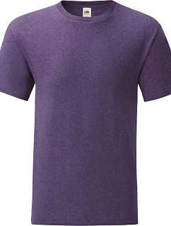 Fruit of the Loom Iconic 150 T Pánské tričko 16.1430 heather purple