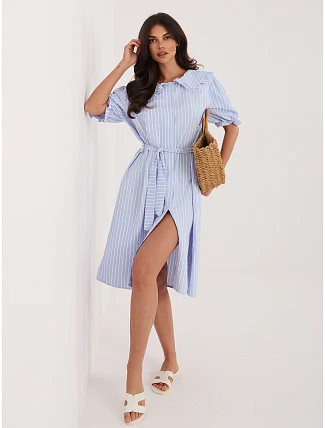 Šaty MI SK 32807.55 světle modré