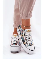 Dámské vzorované trampky na platformě Lee Cooper – multikolor