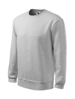 Essential mikina pánská/dětská světle šedý melír