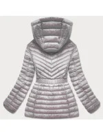 Vypasovaná šedá dámská bunda (GT-212) Vypasovaná šedá dámská bunda (GT-212)