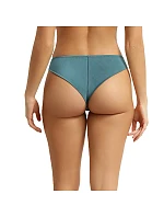 Dámské plavky brazilky DIM SWIMSUIT GLOSSY BRAZILIAN - DIM - tmavě zelená Dámské plavky brazilky DIM SWIMSUIT GLOSSY BRAZILIAN - DIM - tmavě zelená