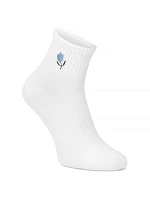 Dámské vysoké krémové bambusové ponožky Filippo SD-AN06