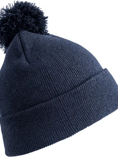 Result Headwear RC 028X Pletená čepice s bambulí 28.028X navy