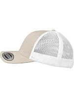 Flexfit 6606/6606T 6 panelová vintage kšiltovka "Trucker" 55.6606 khaki/white Flexfit 6606/6606T 6 panelová vintage kšiltovka "Trucker" 55.6606 khaki/white