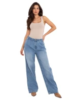 Kalhoty D80030BI62568L211 modrá Kalhoty D80030BI62568L211 modrá