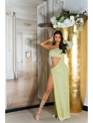 Dámské šaty 208031 zelené - Koucla Dámské šaty 208031 zelené - Koucla