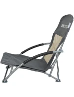 55x58x64cm Skládací šedé ploché cestovní sedadlo s polštáři