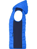 Daiber JN 1327 Dámská strečová fleecová vesta 02.1327 blue/navy