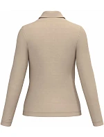 Kariban K 244 Dámské piqué polo s dlouhým rukávem 20.K244 light sand