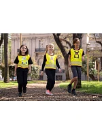 Korntex FUN Dětská bezpečnostní vesta 76.FUNY hi vis yellow/elephant Korntex FUN Dětská bezpečnostní vesta 76.FUNY hi vis yellow/elephant