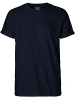 Neutral O 60012 Pánské bio tričko s ohrnutými rukávy 77.6012 navy Neutral O 60012 Pánské bio tričko s ohrnutými rukávy 77.6012 navy