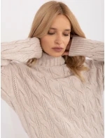 Jumper AT SW 23445.00 světle béžový