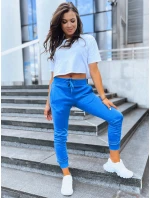 Dámské tepláky FITS modré UY0972 Dámské tepláky FITS modré UY0972