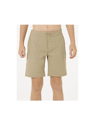 Šortky RIP CURL Boardwalk Phase-Boy v barvě khaki Šortky RIP CURL Boardwalk Phase-Boy v barvě khaki
