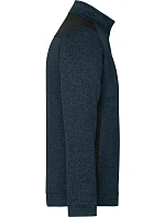 Daiber JN 864 Pánská pracovní fleece bunda 1/2 zip - Strong 02.0864 navy/navy