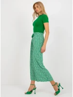 Kalhoty D73770R62237A zelená Kalhoty D73770R62237A zelená