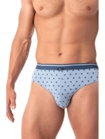 Pánské slipy 2Pack MPP 846 Tmavě modrá mix - Key Pánské slipy 2Pack MPP 846 Tmavě modrá mix - Key